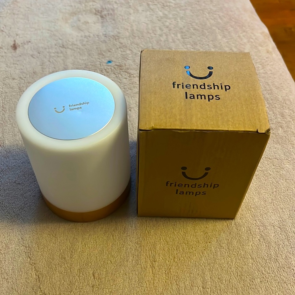 SINGLE Friendship lamp: brand new condition